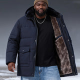 Veliki i visoki muški kaput