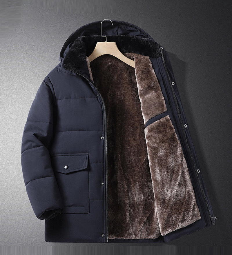 Veliki i visoki muški kaput