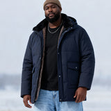 Veliki i visoki muški kaput