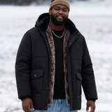 Veliki i visoki muški kaput