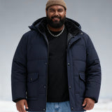 Veliki i visoki muški kaput