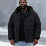 Veliki i visoki muški kaput