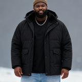 Veliki i visoki muški kaput