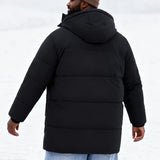 Veliki i visoki muški kaput