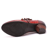 Ručne rađene cvjetne kožne bombe retro stila