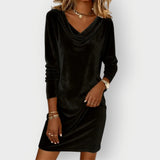 Kathleen – elegantna baršunasta haljina