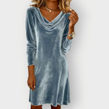 Kathleen – elegantna baršunasta haljina