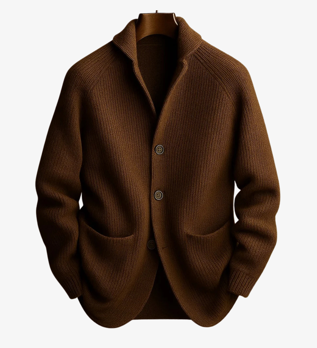 Bruce | Lagani pleteni kardigan