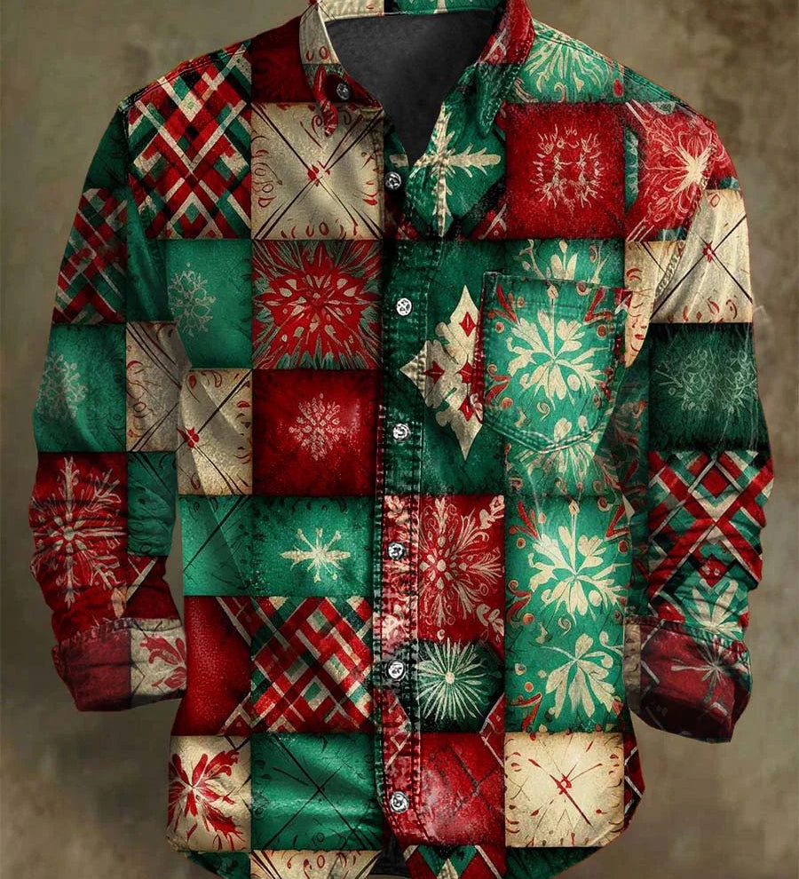 Jedinstven Božićna Karirana Košulja