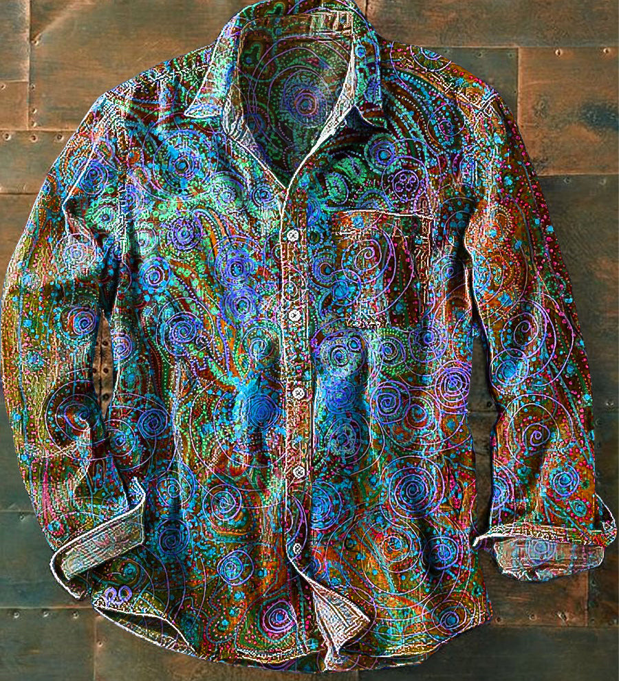 Elegant Retro Linije Košulja