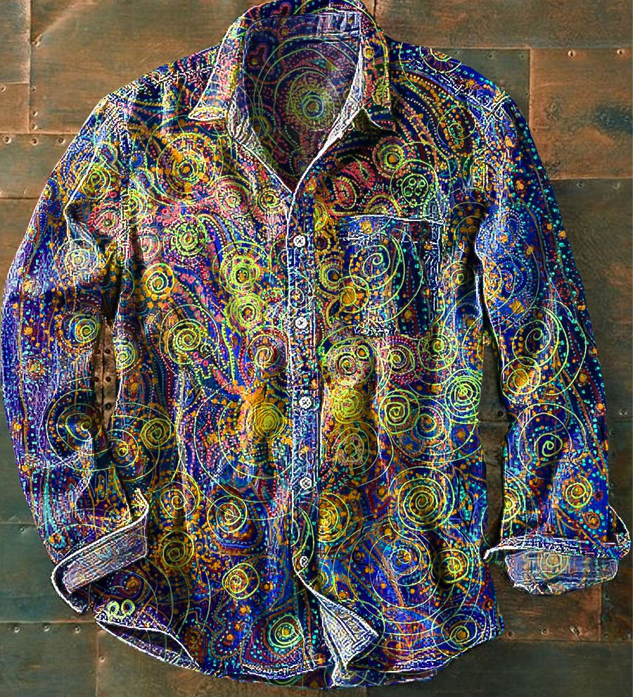 Elegant Retro Linije Košulja