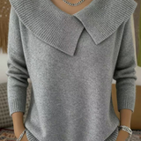 Lucia | Topli pulover s mekim ovratnikom