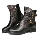 Retro oslikane ravne cipele