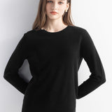 100% Merino vuna bez šavova džemper