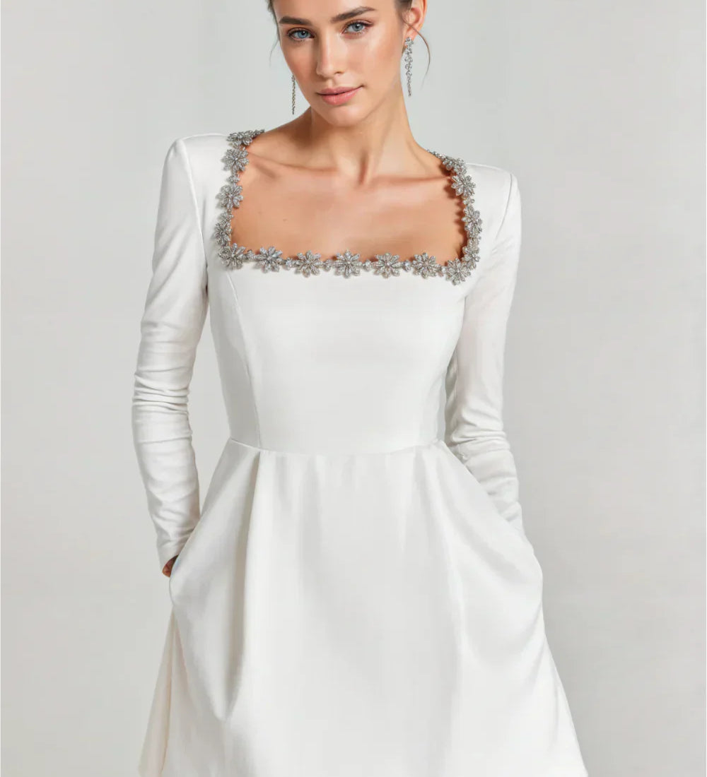 Willow™ | Baršunasta mini haljina