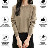 100% Merino vuna bez šavova džemper