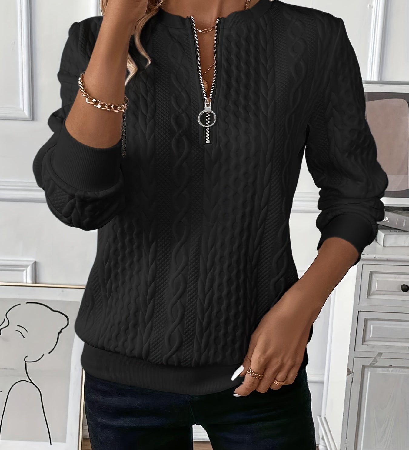 Pauline | Elegantni pulover