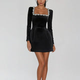 Willow™ | Baršunasta mini haljina