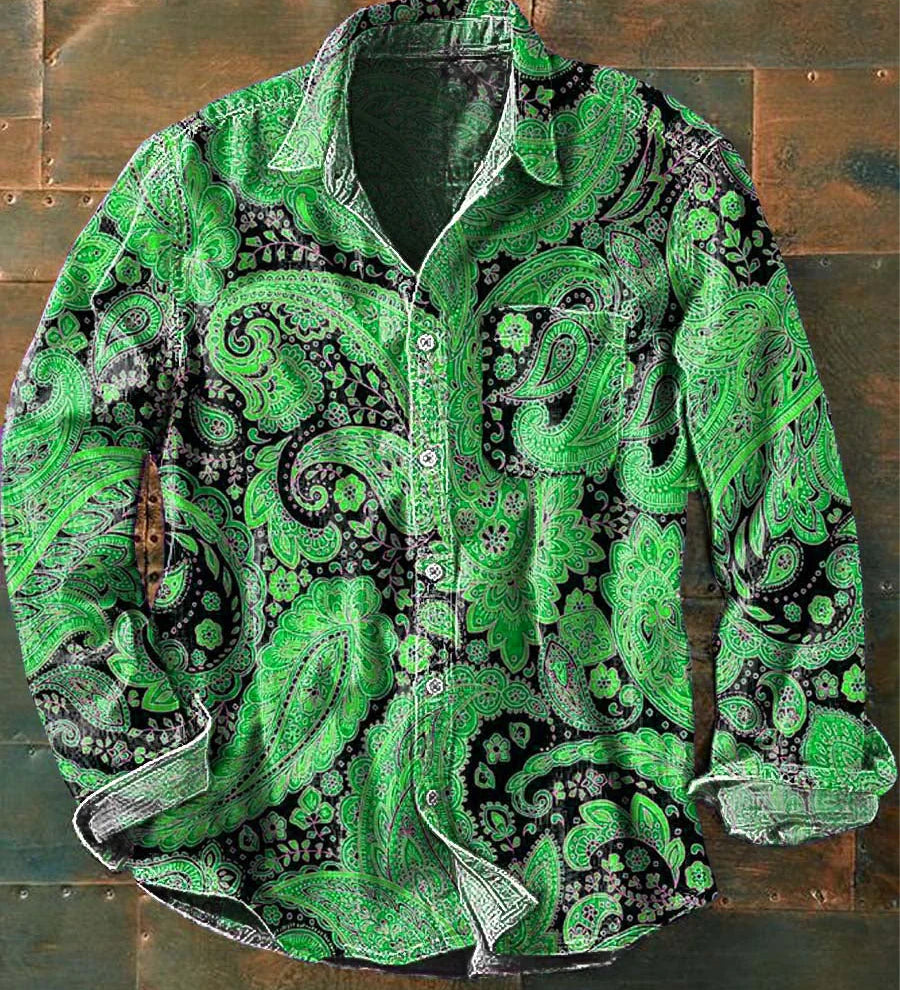 Stylish Muška Paisley Košulja