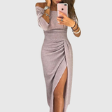 ELINA | SVJETLUCAVA HALJINA BEZ RAMENA