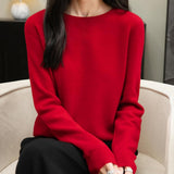 100% Merino vuna bez šavova džemper