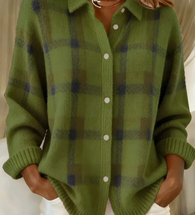 Tesa | Karirani Pleteni Prsluk