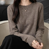 100% Merino vuna bez šavova džemper