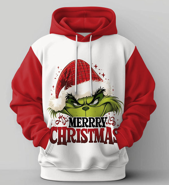 Božićni zeleni čudovišni set s kapuljačom