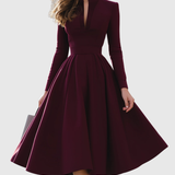 AVELINA | MIDI HALJINA S V-IZREZOM