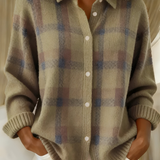 Tesa | Karirani Pleteni Prsluk