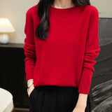 100% Merino vuna bez šavova džemper