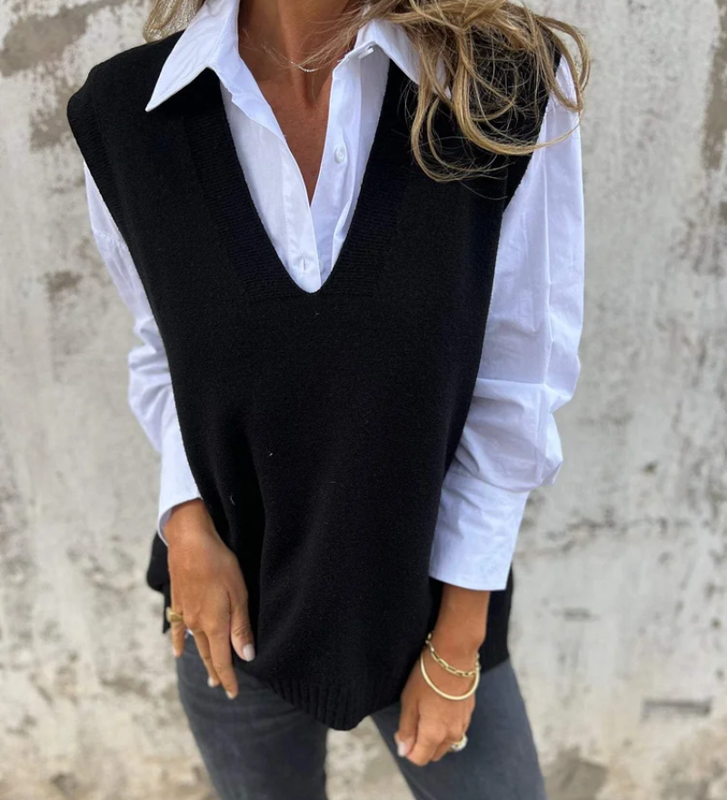 Nusa | Udobna pletena vesta