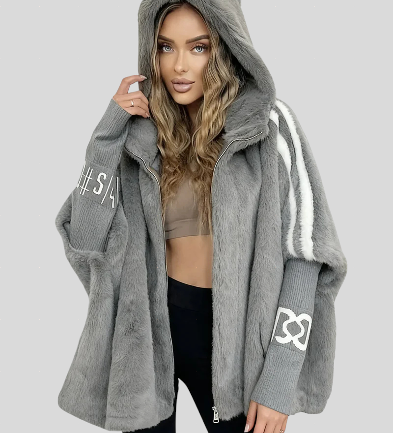 Beatrix – Elegantni Zimski Kaput s Krznom