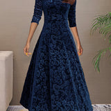 Denise | Haljina od baršuna za blagdansku eleganciju