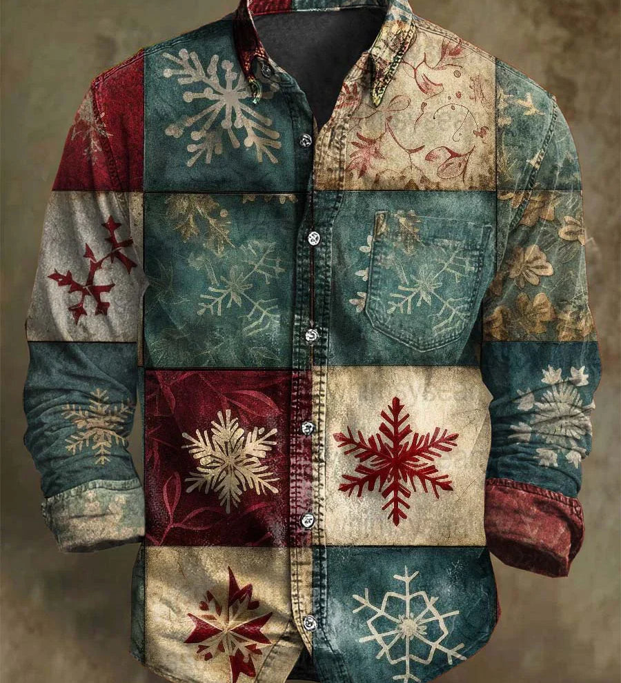 Jedinstven Božićna Karirana Košulja