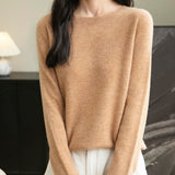 100% Merino vuna bez šavova džemper