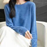 100% Merino vuna bez šavova džemper