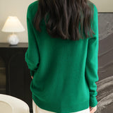 100% Merino vuna bez šavova džemper