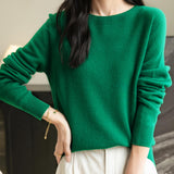 100% Merino vuna bez šavova džemper