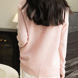 100% Merino vuna bez šavova džemper