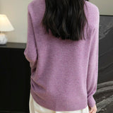 100% Merino vuna bez šavova džemper