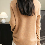 100% Merino vuna bez šavova džemper