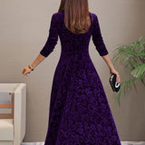 Denise | Haljina od baršuna za blagdansku eleganciju