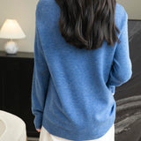 100% Merino vuna bez šavova džemper