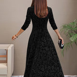 Denise | Haljina od baršuna za blagdansku eleganciju