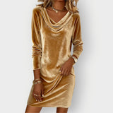 Kathleen – elegantna baršunasta haljina