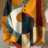 Lærke | Pulover s geometrijskim uzorkom