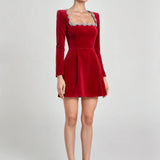 Willow™ | Baršunasta mini haljina