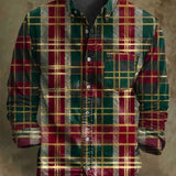 Jedinstven Božićna Karirana Košulja