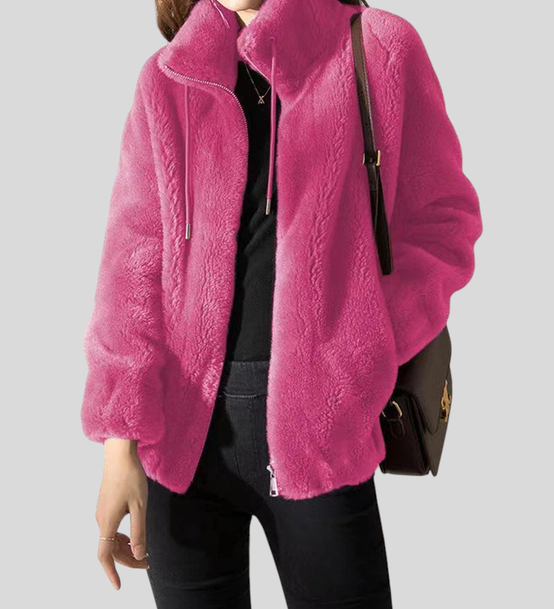 Marry - Mekana Flis Jakna s Visokom Ogradom